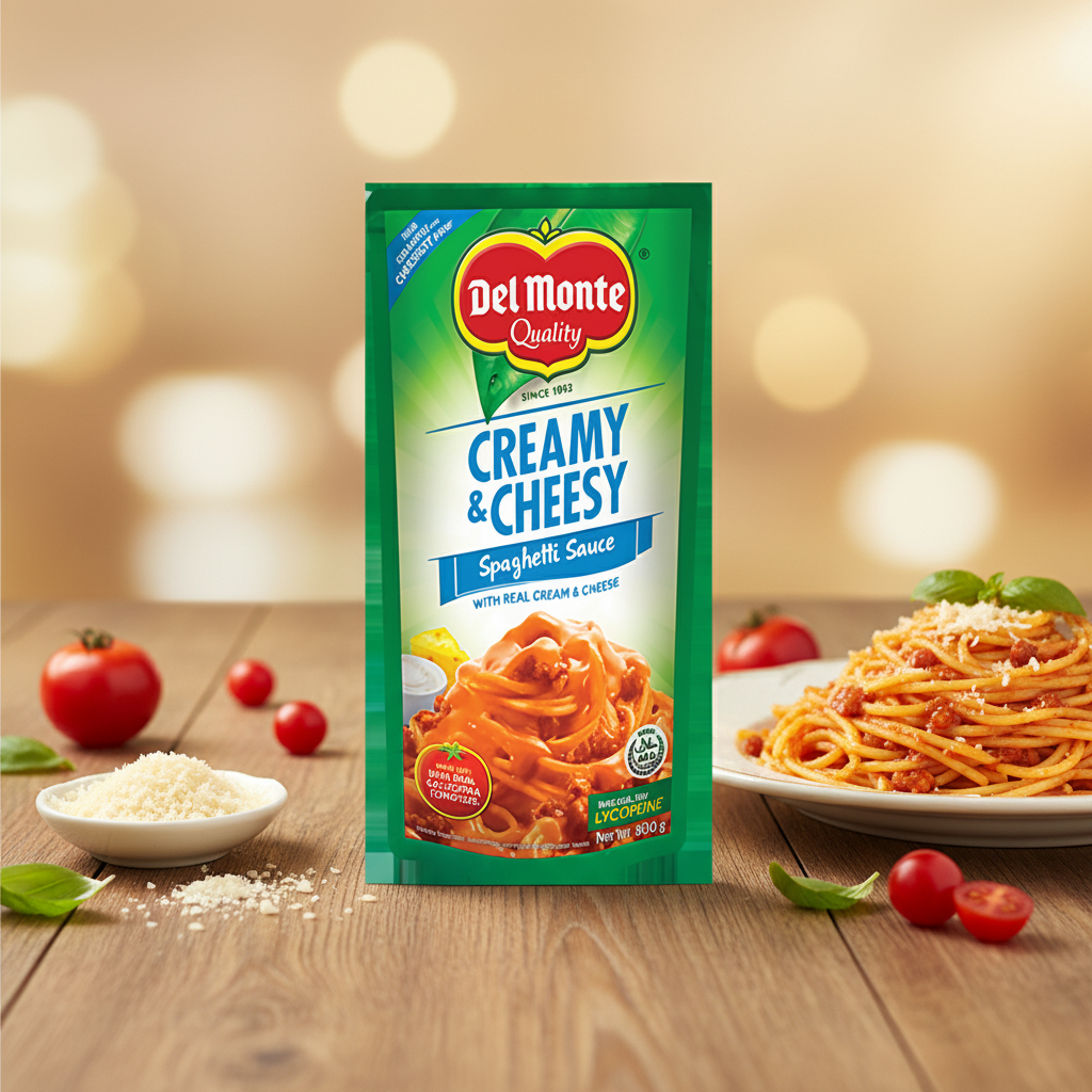 Del Monte Spaghetti Sauce Creamy & Cheesy 900g