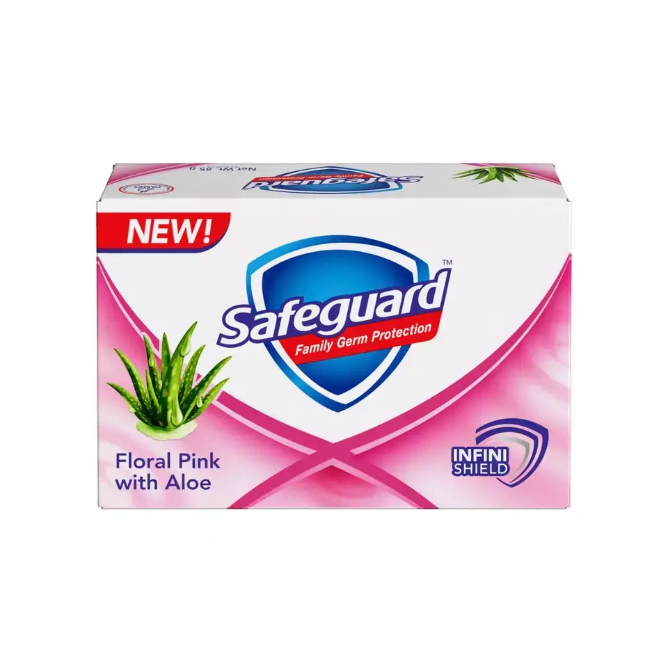 Safeguard Soap Floral Pink with Aloe 125g