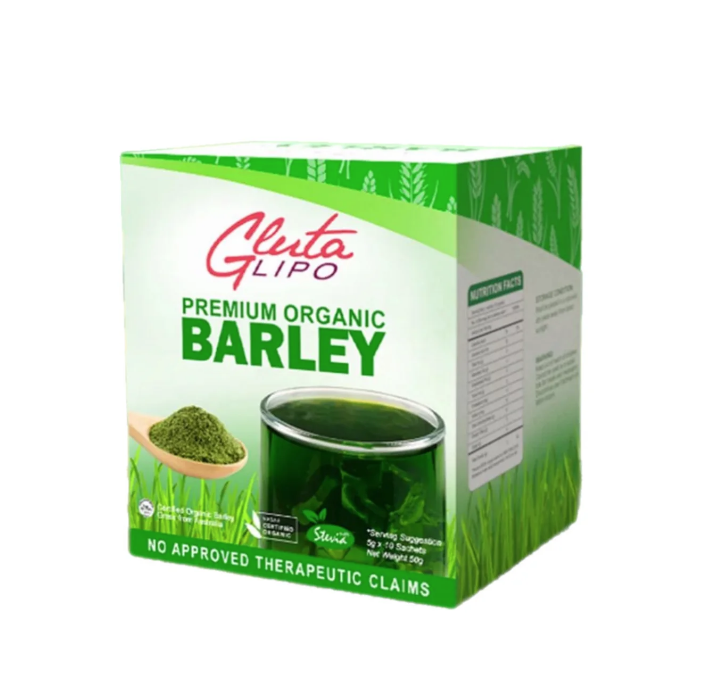 Glutalipo Premium Organic Barley 10sachets