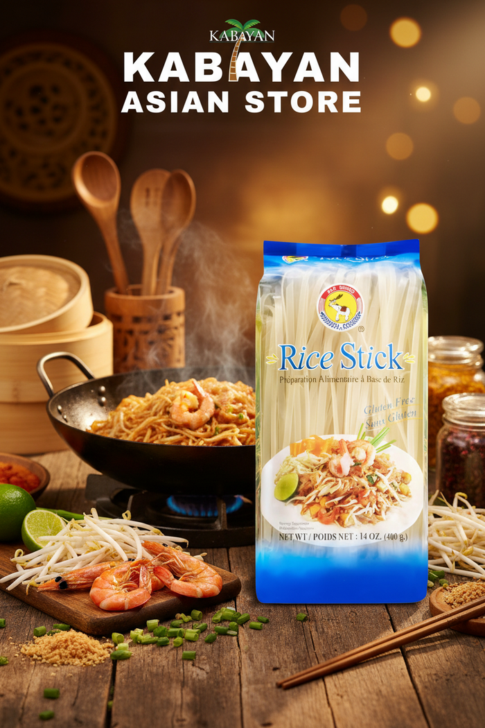 TAS Rice Stick 10mm (Gluten Free) 400g