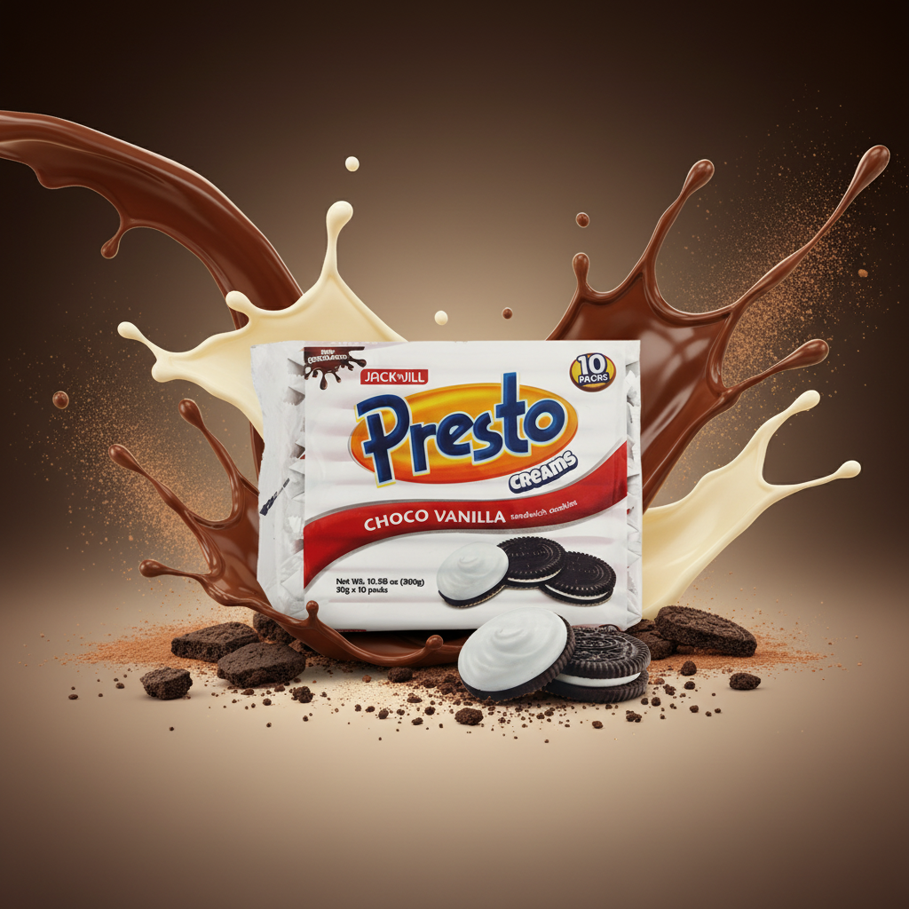 Presto Creams Vanilla 30g x 10sachets