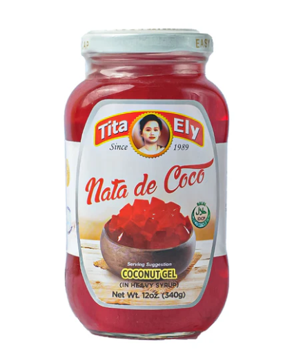 Tita Ely Nata de Coco Coconut Gel 340g (RED)