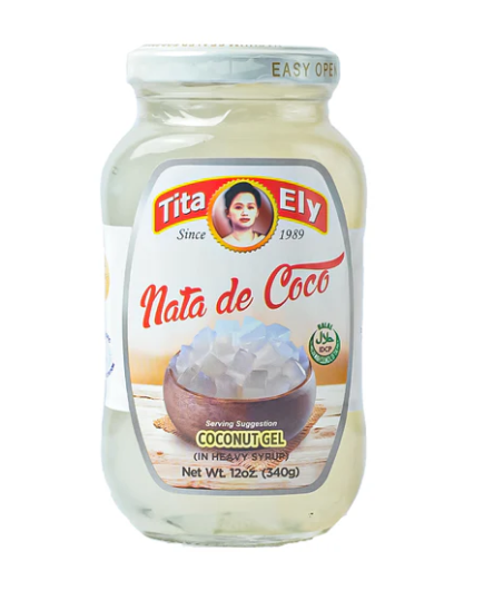 Tita Ely Nata de Coco Coconut Gel 340g (WHITE)