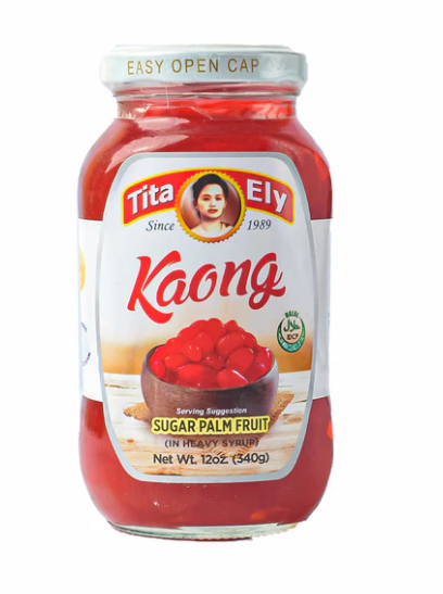 Tita Ely Kaong Palm Fruit 340g (Red)