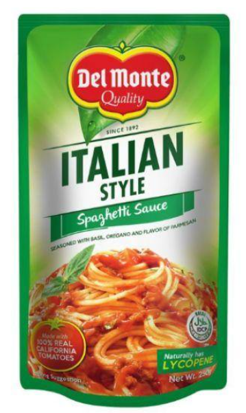 Del Monte Italian Spaghetti Sauce 250g