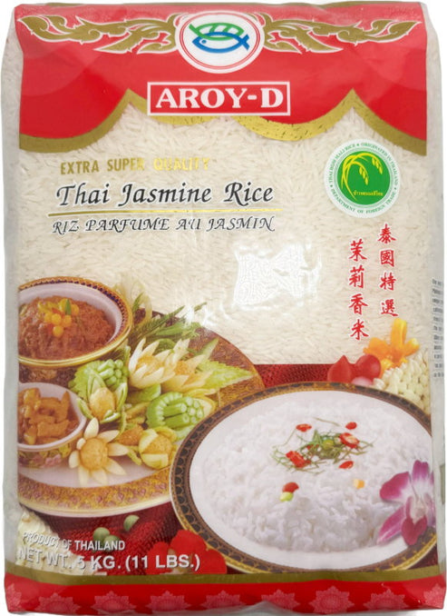 Aroy-D Thai Jasmine Rice 5kg – Kabayan Asian Store