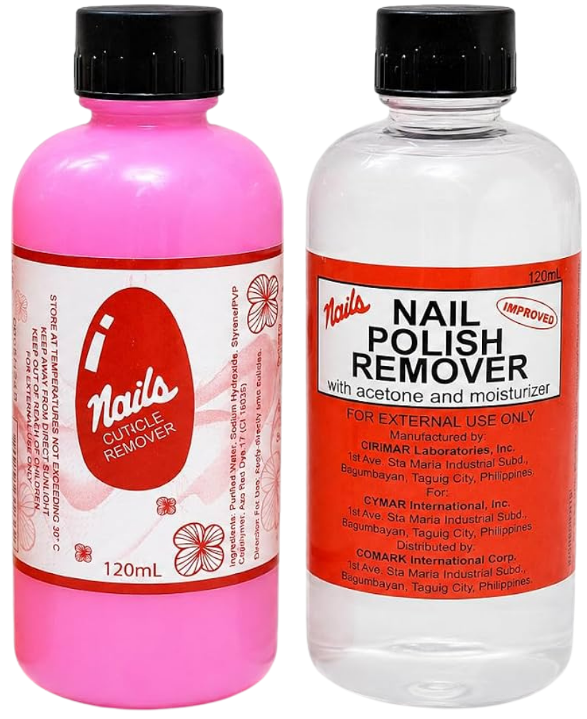 Cirimar Cuxticle Remover Nail & Polish Remover 120ml - 5BOTTLES RANDOM MIX of BOTH