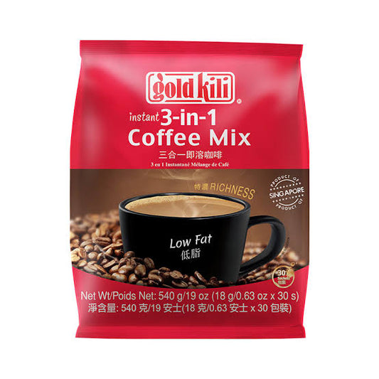 Gold Kili 3-1 Instant Coffee (low fat) 540g