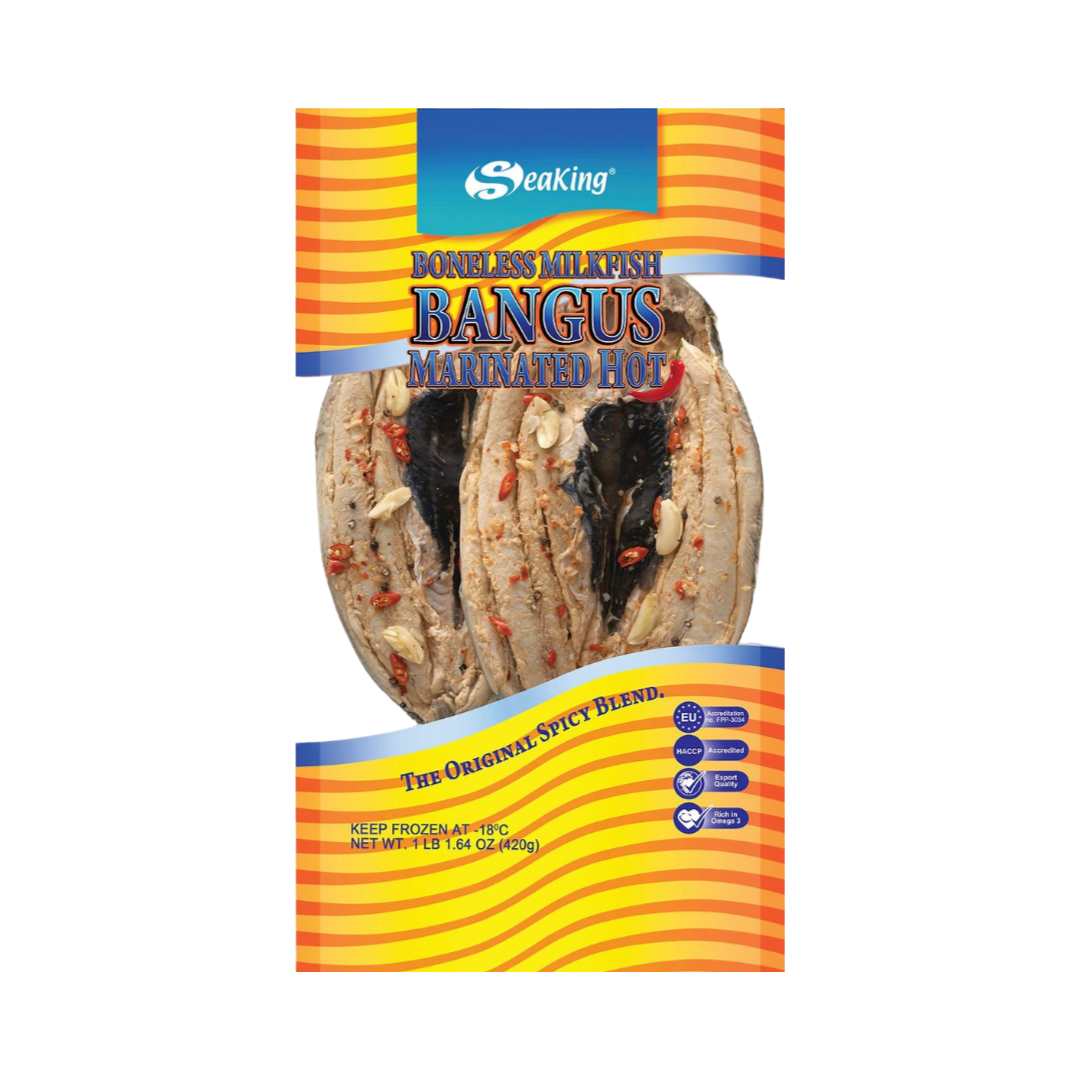 Seaking Boneless Milkfish Marinated Hot 500g