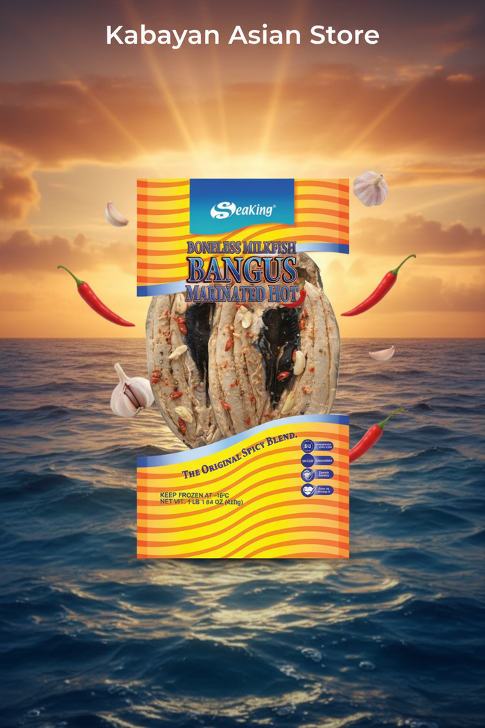 Seaking Boneless Milkfish Marinated Hot 500g