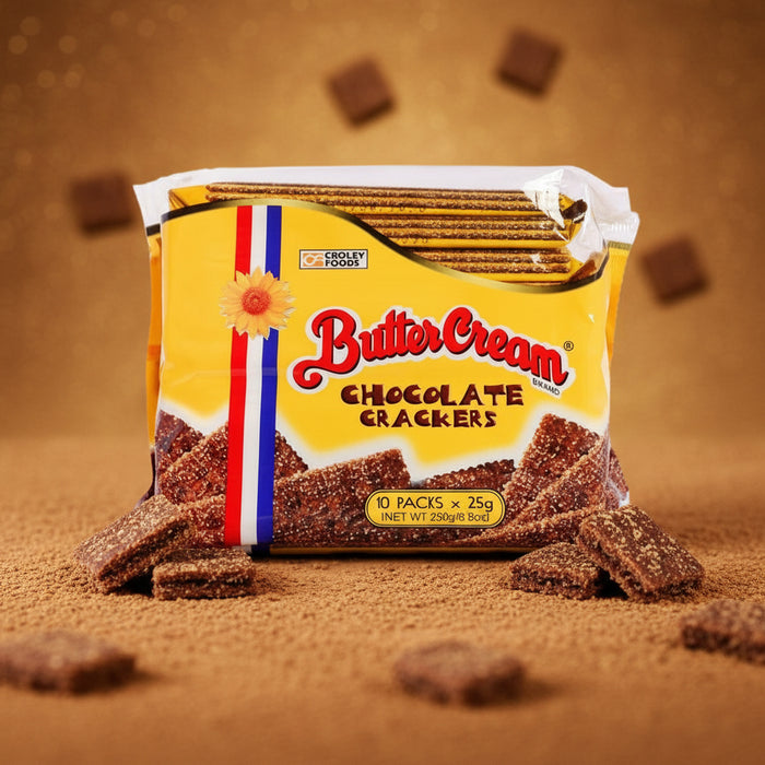 Sunflower Butter Cream Crackers Chocolate 250g