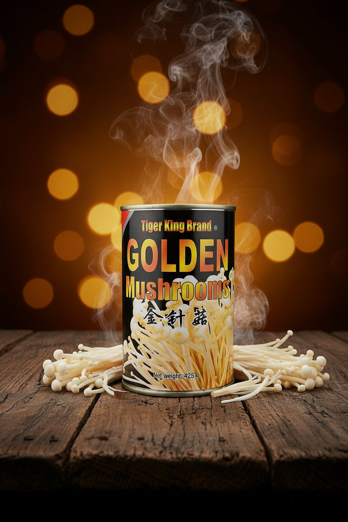 Tiger King Brand Golden Mushrooms 425g