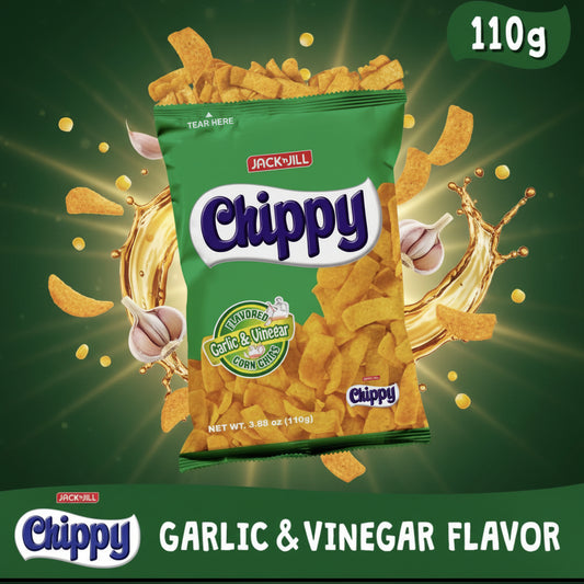 J&J Chippy Garlic & Vinegar 110g