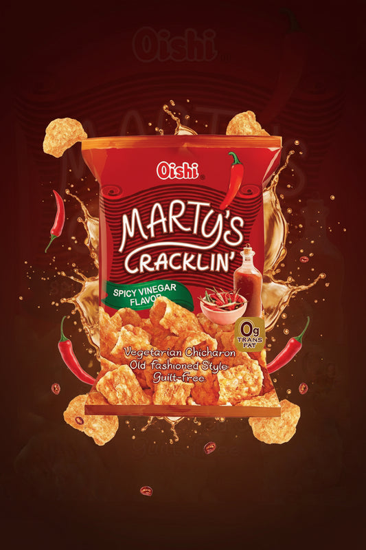 Oishi Marty's Crackling Spicy Vinegar 90g