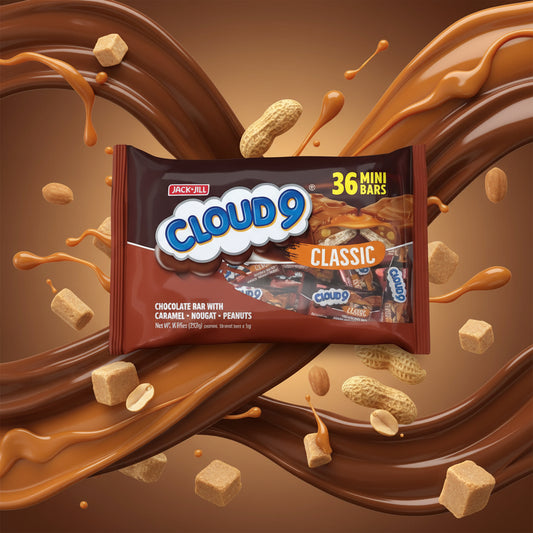 Cloud 9 Classic Bar Mini 36pk 252g