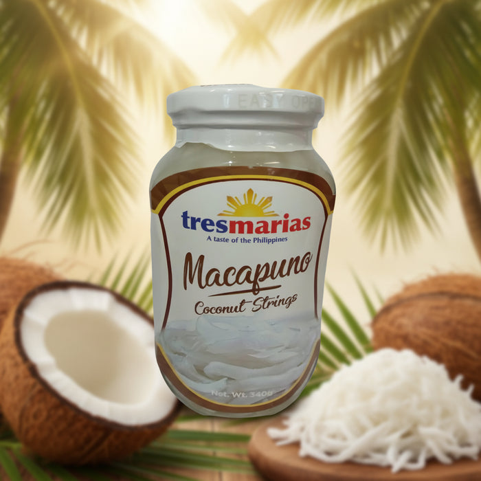 Tres Marias macapuno coconut String 340g