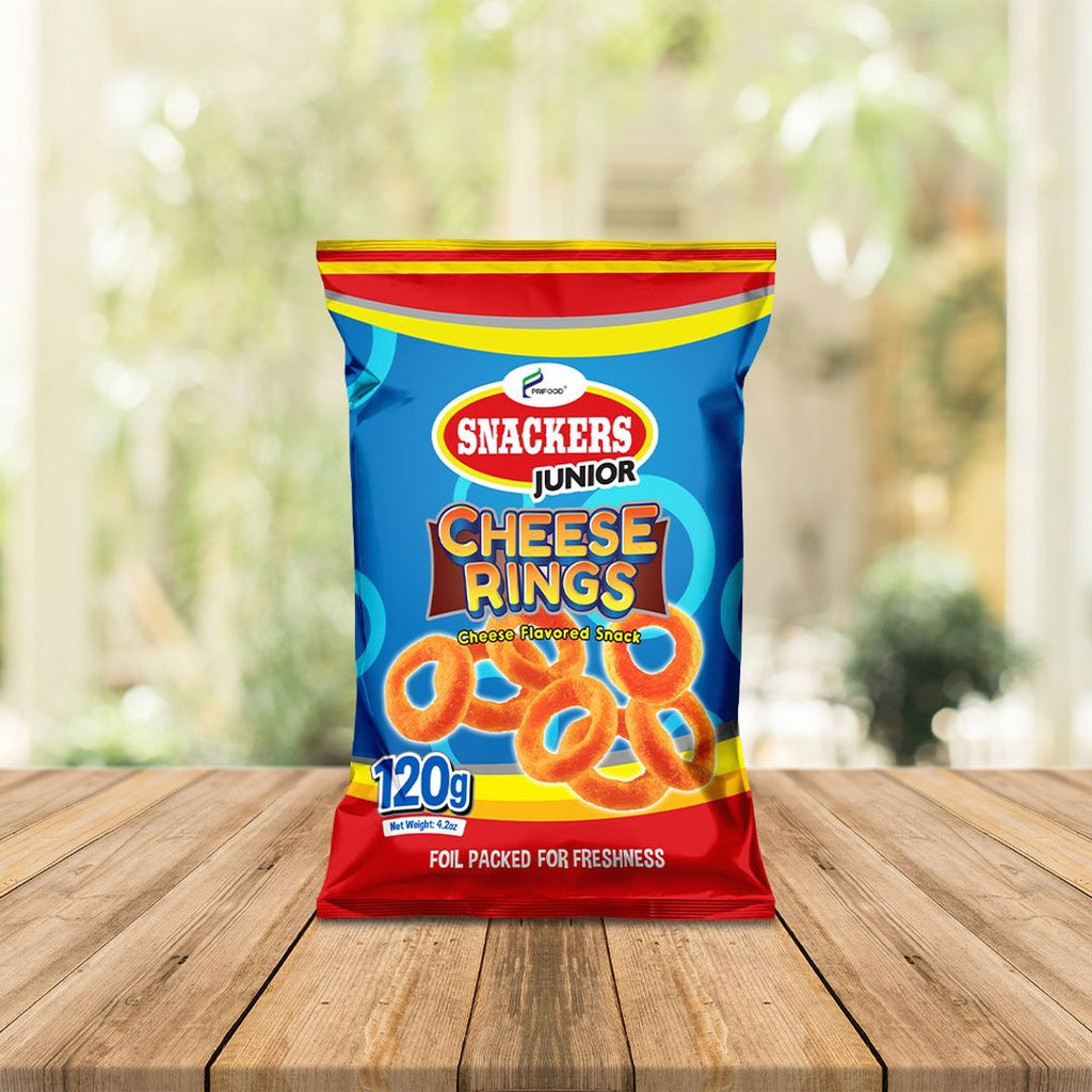 Prifood Snackers Junior Cheese Rings 120g