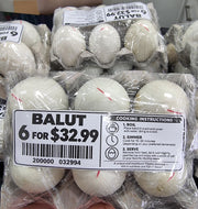 BALUT (UNFERTILIZED DUCK EGG-UNCOOKED) (6 PCS)