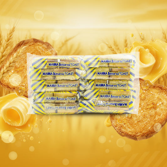 Laura's Manna Buttered Toast (manna Bags) 10's x 20g